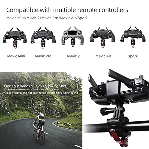 iEago RC Mavic - Soporte para mando a distancia para bicicleta con mando a distancia para DJI Mavic Mini / Pro / Air / Mavic 2 Pro / Zoom / Spark Drone