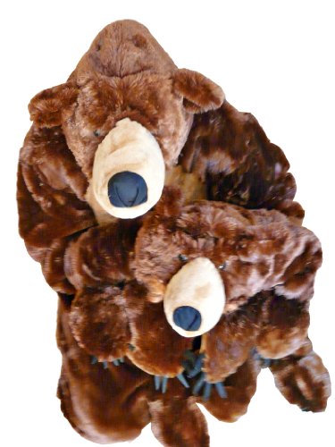 Ikumaal F67 L-XL Trajes de Oso Pardo Oso Adulto del Traje del Traje del Carnaval de los Osos