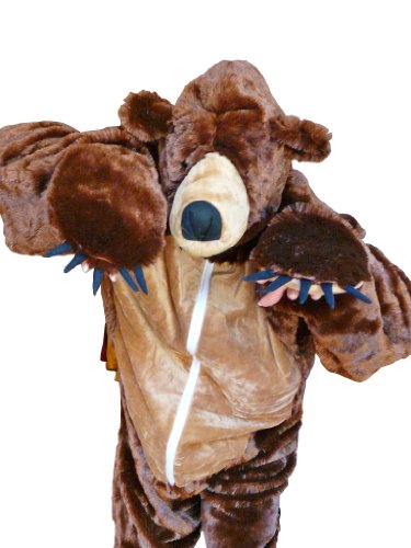 Ikumaal F67 L-XL Trajes de Oso Pardo Oso Adulto del Traje del Traje del Carnaval de los Osos