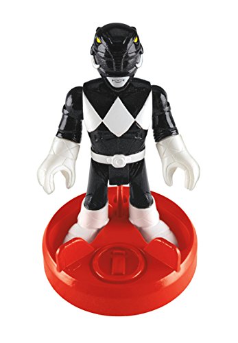 Imaginext CHJ07 Power Rangers Black Ranger and Mastodon Zord Figure