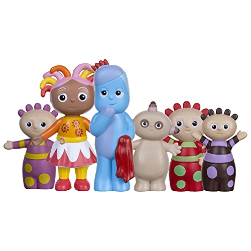 In The Night Garden 1648 - Figuritas para niños, Caja de Regalo con asa de Transporte Que Contiene 6 Personajes, hasta 10 cm de Alto, Juguetes para niñas y niños pequeños