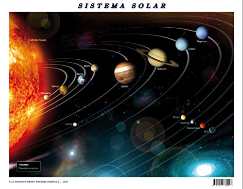 Incal Ediciones 8 puzles de 120 Piezas de 40 x 30 cm. Mapas de España, Europa, Mundo y Planetas. Puzzle geografia. Rompecabeza mapas