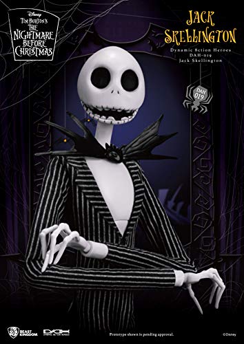 Inconnu Noname nbx Jack Skellington Dynamic Action Heroes - Figura articulada (21 cm)