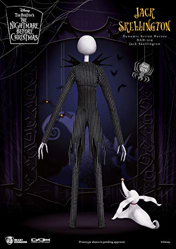 Inconnu Noname nbx Jack Skellington Dynamic Action Heroes - Figura articulada (21 cm)