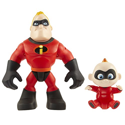 Incredibles 2 Disney's 2-3 Pulgadas Precool Mr Incredible and Jack - Figura precool (2 Unidades)