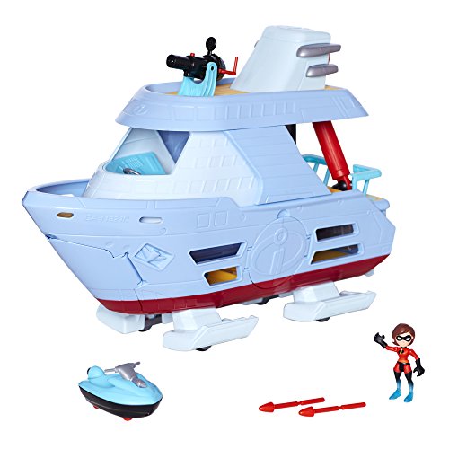 Incredibles 2- Set Barco Los Increíbles Incredibles Accesorios, Multicolor (Jakks Pacific UK 76869-1-PLY)