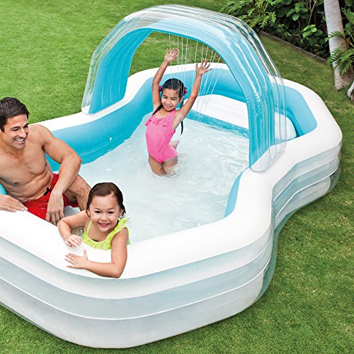 Intex 57198NP - Piscina hinchable 310 x 188 x 130 cm 700 litros