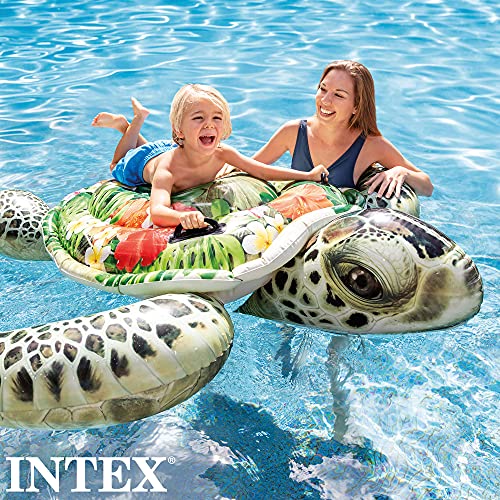 INTEX 57555 - Tortuga hinchable fotorrealista INTEX