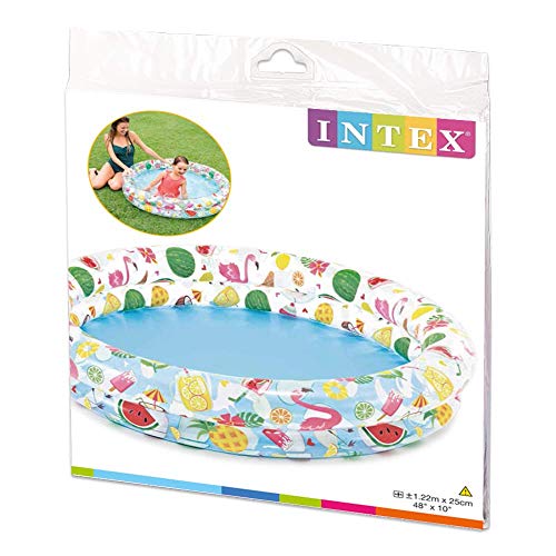 Intex 59421 Piscina Just So Fruity, multicolor, 1,22 m x 25 cm