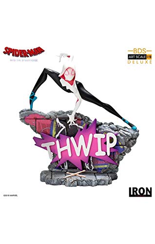 Iron Studios 1:10 Spider-Gwen Spider-Verse BDS Estatua de Escala de Arte, ISSV002