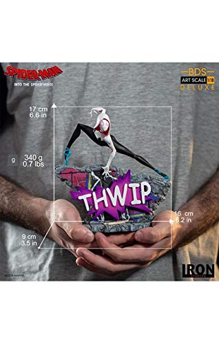 Iron Studios 1:10 Spider-Gwen Spider-Verse BDS Estatua de Escala de Arte, ISSV002