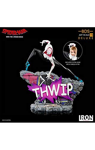 Iron Studios 1:10 Spider-Gwen Spider-Verse BDS Estatua de Escala de Arte, ISSV002