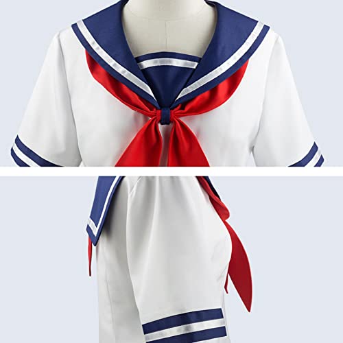 Ishine JK Uniforme traje escolar, traje de marinero, disfraz de anime Sailor Moon, disfraz de Halloween para mujeres y niñas