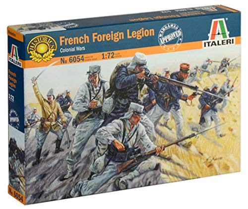 Italeri 6054 French Foreign Legion Colonial Wars, Soldados de plástico, Escala 1:72