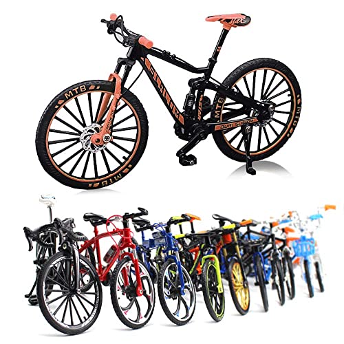 IWILCS Mini Bike Finger Bike,1:10 Dedo Mountain Bikes,Mini Bend Bicicleta Modelo,Modelo de Dedo de Bicicleta en Miniatura,Mini Bicycle Toy