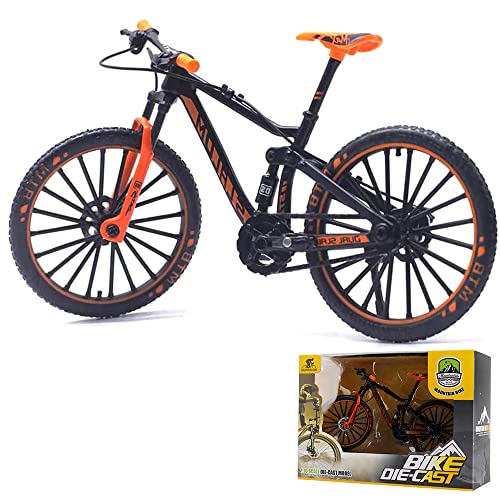 IWILCS Mini Bike Finger Bike,1:10 Dedo Mountain Bikes,Mini Bend Bicicleta Modelo,Modelo de Dedo de Bicicleta en Miniatura,Mini Bicycle Toy