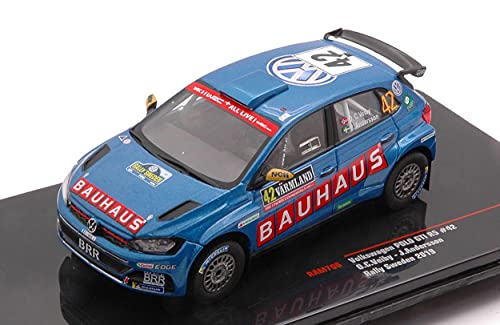 Ixo Model Modelo A Escala Compatible con VW Polo GTI R5 WRC2 N.42 Winn.Rally Sweden 2019 Andersson-VELBY 1:43 RAM706