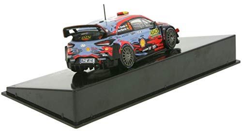 IXOMODELS IXORAM728 - Coche del Rally de Alemania de 2019 Hyundai I20 Coupé WRC nº 6 tripode D.Sordo-C.Del Barrio - escala 1:43