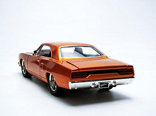 Jada Toys - 97126 de Oro - Plymouth - Roadrunner - Rápido y Furioso - 1/24 Escala