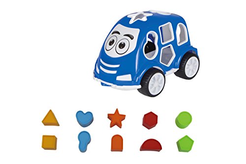 Jamara- Just Play Juego Educativo Coche con Formas, Color azul (460291)