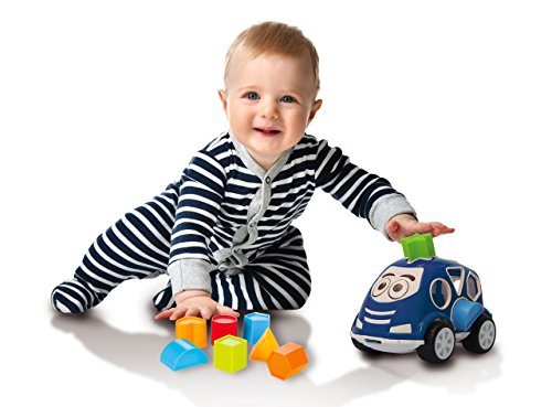 Jamara- Just Play Juego Educativo Coche con Formas, Color azul (460291)