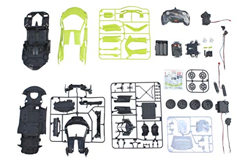JAMARA Lamborghini Sián FKP 37 403129 - Juego de construcción (Escala 1:18, 2,4 GHz, no Necesita Herramientas o Pegado, Interior detallado, Apertura Manual), Color Verde
