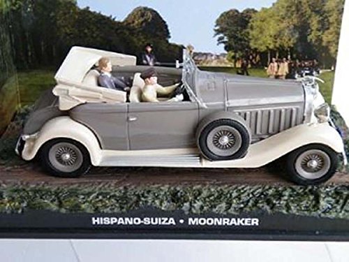 James Bond Hispano Suiza Moonraker Modelo de coche Emisión empaquetado Diorama K8796Q