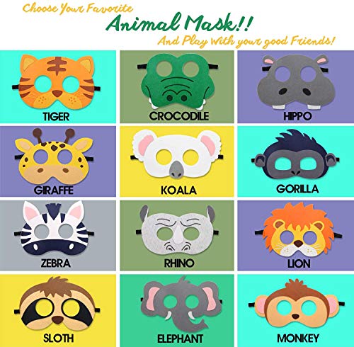 Jiahuade Animal Masks,Cumpleaños Patrulla Canina,Cuerda Elástica Máscaras,Máscaras de Animales para Niños,Máscaras de Fiesta,Máscaras para Niños