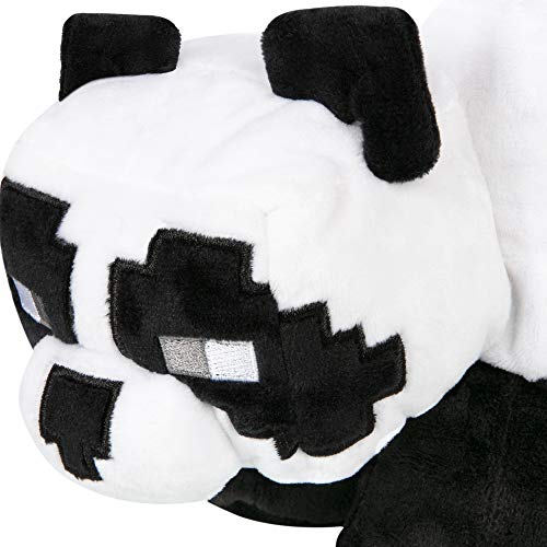 Jinx Minecraft Adventure Panda 9293 - Peluche (26 cm), Color Blanco y Negro