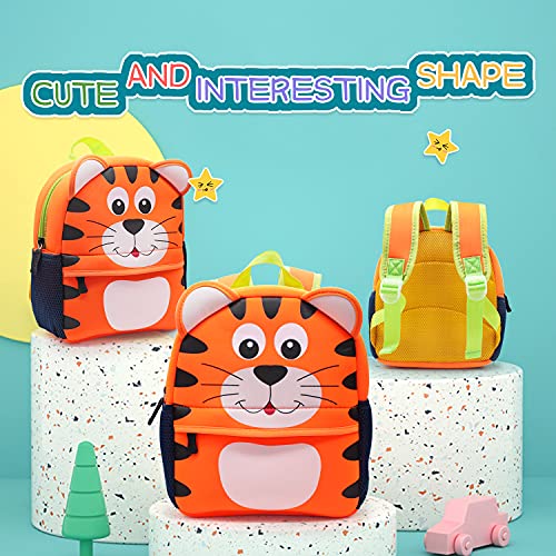 JINYJIA Mochila para Niños, Animales Bolsa Preescolar Mochila, Escuela Mochilas Infantiles, Dibujo de Animal Lindo, para Niñas & Niños de 2-5 Años (Búho)