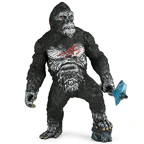 JOKFEICE Figuras de Animales realistas de plástico King Kong Gorilla Animal Action Model Science Project Aprendizaje Juguetes educativos Regalo de cumpleaños decoración de Pastel para niños pequeños