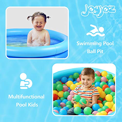 Joy joz Piscina Hinchable para Infantil Niños Piscina para Bebés Fit Summer Garden Juegos Acuáticos Familiares