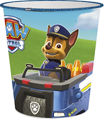 Joy Toy Dustbin STOR Papelera Paw Patrol, Multicolor, 21x22,7x16,4cm 2478