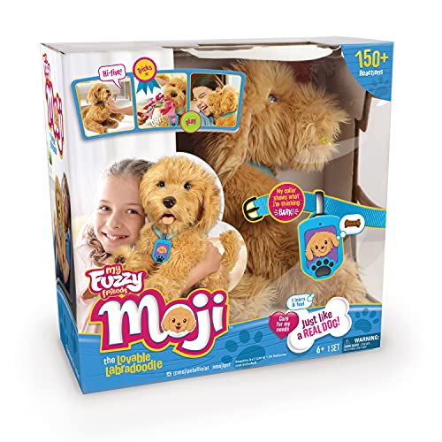 Joy Toy- Moji Plüschhund Peluche Funcional, Multicolor, 35 cm (42667)