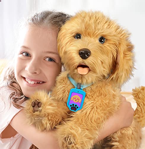 Joy Toy- Moji Plüschhund Peluche Funcional, Multicolor, 35 cm (42667)