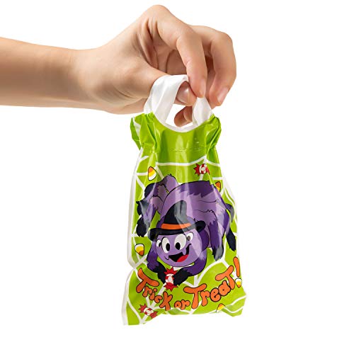 JOYIN 60 Pcs Bolsas para Dulces Golosinas de Halloween con Cordón, para Regalos de Fiesta de Halloween Truco o Trato