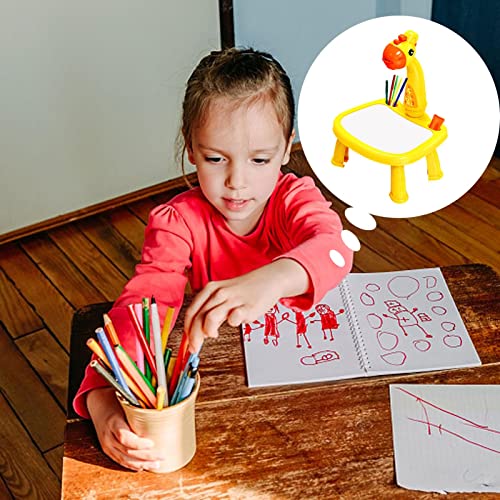 Joyivike Proyectores para Dibujar Infantil, Mesa De Proyector De Dibujo para Niños - Smart Sketcher Proyector, Juego De Dibujo para Proyector De Mesa para Niño, Juguetes De Educación Temprana