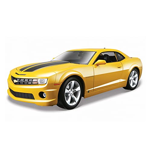 JPJBY 1:18 para Chevrolet Camaro Simulación Modelo De Coche De Aleación Colección De Sentimientos Decoración Regalo Joyería Modelo Coche fundición presión