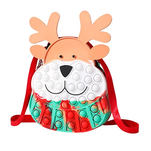 JTLB Manualidades navideñas para niños, Kit de Costura navideño para Principiantes Taller de Fieltro Manualidades DIY Familia niños