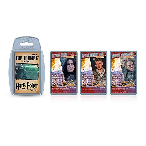 Juego de Cartas de Harry Potter y Las Reliquias de la Muerte Parte 2 Top Trumps Specials