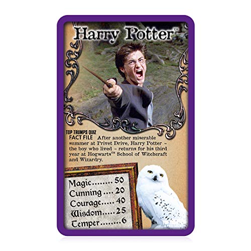 Juego de Cartas Especiales de Harry Potter y el Prisionero de Azkaban Top Trumps