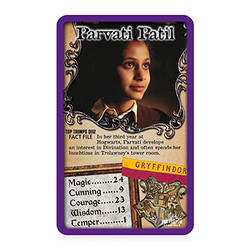 Juego de Cartas Especiales de Harry Potter y el Prisionero de Azkaban Top Trumps