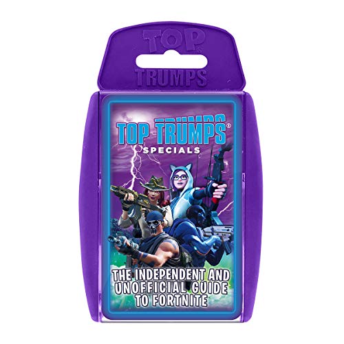 Juego de Cartas Especiales de la guía Independiente y no Oficial de Fortnite Top Trumps