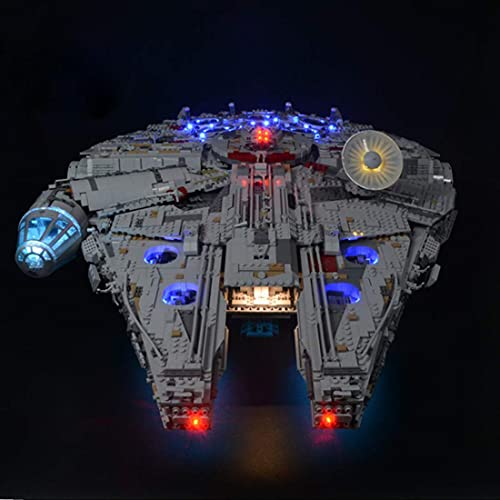 Juego de iluminación para Lego Star Wars 75192 Millenni, kit de luz LED compatible con Lego 75192 Set de construcción (no incluido modelo Lego) (versión estándar)