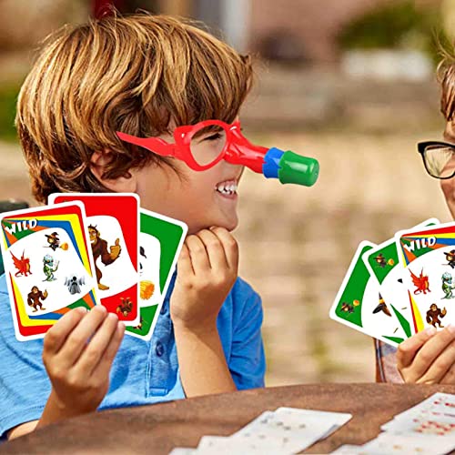 Juego De Mesa De Fibra, Juego De Mentiroso Con Gafas Y Cartas Divertidas, Juego De Cartas De Póquer, Nariz En Crecimiento, Juguetes Interactivos Familiares Interesantes Para Niños, Adultos, Familia