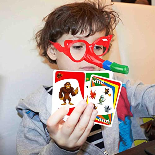 Juego De Mesa De Fibra, Juego De Mentiroso Con Gafas Y Cartas Divertidas, Juego De Cartas De Póquer, Nariz En Crecimiento, Juguetes Interactivos Familiares Interesantes Para Niños, Adultos, Familia