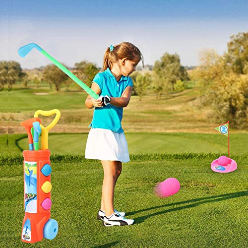 Juego de Palos de Golf Deportes interesantes Juguete de Golf Ocio para niños para niños