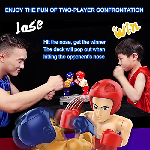 Juego De Robots De Lucha para Niños, Juguete De Boxeo De Perforación Electrónica, Robots De Combate Divertidos, Juego De Deportes Manuales, Juguetes De Boxeo para Niños Y Niñas