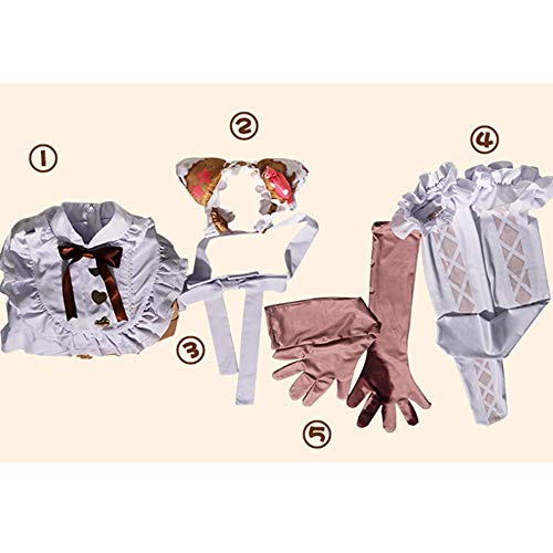 Juego Identity V Mechanic. Candy Girl Cosplay Costume Disfraz Uniforme Escolar Lolita Vestido de Princesa gótica Trajes de Falda Lindos Carnaval de Halloween