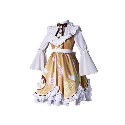 Juego Identity V Mechanic. Candy Girl Cosplay Costume Disfraz Uniforme Escolar Lolita Vestido de Princesa gótica Trajes de Falda Lindos Carnaval de Halloween